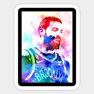 Kyrie Irving Watercolor Sticker